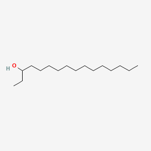 molecular formula C16H34O B1294295 Hexadecan-3-ol CAS No. 593-03-3