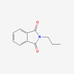 molecular formula C11H11NO2 B1294304 N-丙基邻苯二甲酰亚胺 CAS No. 5323-50-2