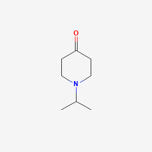 molecular formula C8H15NO B1294310 1-异丙基-4-哌啶酮 CAS No. 5355-68-0