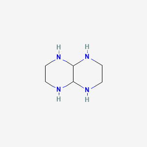 molecular formula C6H14N4 B1294314 Decahydropyrazino[2,3-b]pyrazine CAS No. 5409-42-7