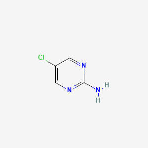 molecular formula C4H4ClN3 B1294315 2-Amino-5-chloropyrimidine CAS No. 5428-89-7