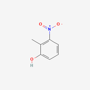 molecular formula C7H7NO3 B1294317 2-甲基-3-硝基苯酚 CAS No. 5460-31-1
