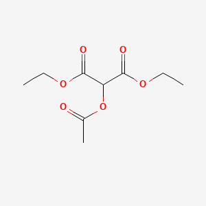 molecular formula C9H14O6 B1294318 Diethyl acetoxymalonate CAS No. 5468-23-5