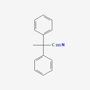 B1294319 2,2-Diphenylpropionitrile CAS No. 5558-67-8
