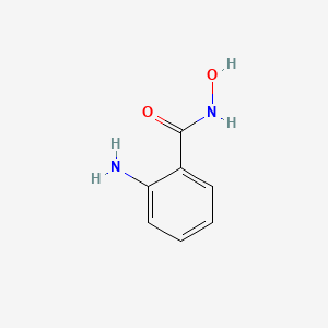 molecular formula C7H8N2O2 B1294320 2-Amino-N-hydroxybenzamide CAS No. 5623-04-1
