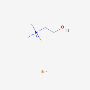 molecular formula C5H14BrNO B1294331 Choline Bromide CAS No. 1927-06-6