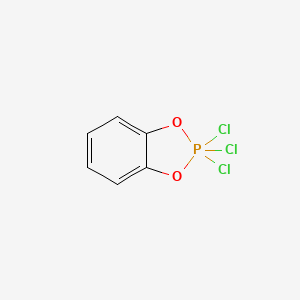 molecular formula C6H4Cl3O2P B1294333 2,2,2-Trichloro-2,2-dihydro-1,3,2-benzodioxaphosphole CAS No. 2007-97-8