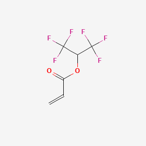 molecular formula C6H4F6O2 B1294341 六氟异丙基丙烯酸酯 CAS No. 2160-89-6