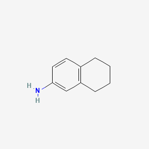 molecular formula C10H13N B1294346 5,6,7,8-Tetrahydro-2-naphthylamine CAS No. 2217-43-8