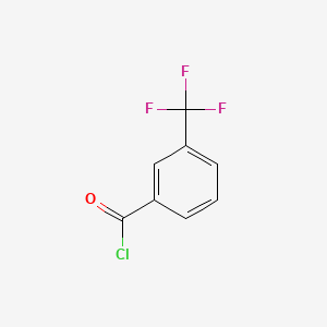 molecular formula C8H4ClF3O B1294347 3-(Trifluoromethyl)benzoyl chloride CAS No. 2251-65-2