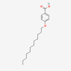molecular formula C19H30O3 B1294349 4-(Dodecyloxy)benzoic acid CAS No. 2312-15-4