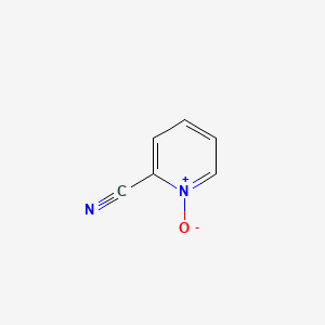 molecular formula C6H4N2O B1294356 Pyridine-2-carbonitrile 1-oxide CAS No. 2402-98-4