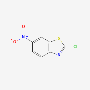 molecular formula C7H3ClN2O2S B1294357 2-Chloro-6-nitrobenzothiazole CAS No. 2407-11-6