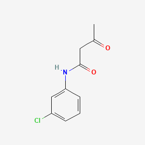 molecular formula C10H10ClNO2 B1294358 N-(3-Chlorophenyl)-3-oxobutanamide CAS No. 2415-87-4