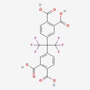 molecular formula C19H10F6O8 B1294364 4,4'-(Perfluoropropane-2,2-diyl)diphthalic acid CAS No. 3016-76-0