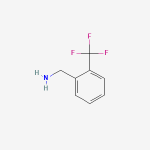 molecular formula C8H8F3N B1294370 2-(Trifluoromethyl)benzylamine CAS No. 3048-01-9