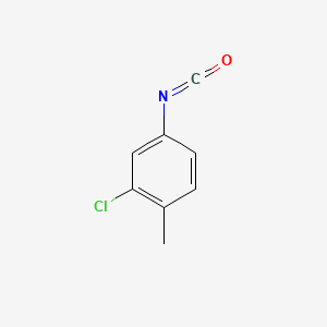 molecular formula C8H6ClNO B1294377 3-Chloro-4-methylphenyl isocyanate CAS No. 28479-22-3
