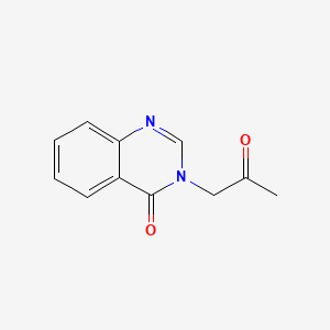 molecular formula C11H10N2O2 B1294378 4(3H)-Quinazolinone, 3-acetonyl- CAS No. 5632-37-1