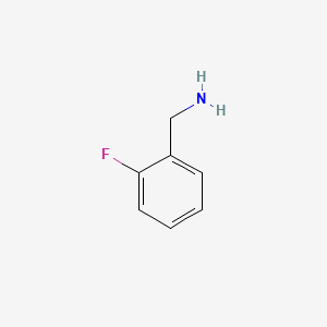 molecular formula C7H8FN B1294385 2-Fluorobenzylamine CAS No. 89-99-6