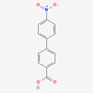 molecular formula C13H9NO4 B1294386 [1,1'-Biphenyl]-4-carboxylic acid, 4'-nitro- CAS No. 92-89-7