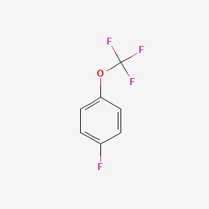 molecular formula C7H4F4O B1294388 1-Fluoro-4-(trifluoromethoxy)Benzene CAS No. 352-67-0