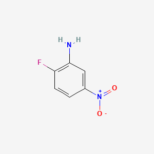 molecular formula C6H5FN2O2 B1294389 2-Fluoro-5-nitroaniline CAS No. 369-36-8