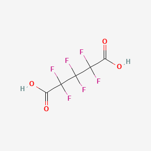 molecular formula C5H2F6O4 B1294391 Hexafluoroglutaric acid CAS No. 376-73-8