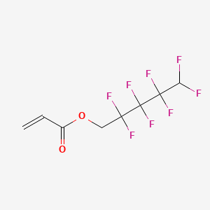 molecular formula C8H6F8O2 B1294392 2,2,3,3,4,4,5,5-Octafluoropentyl acrylate CAS No. 376-84-1