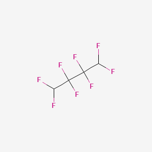 molecular formula C4H2F8 B1294393 正丁烷，1,1,2,2,3,3,4,4-八氟- CAS No. 377-36-6
