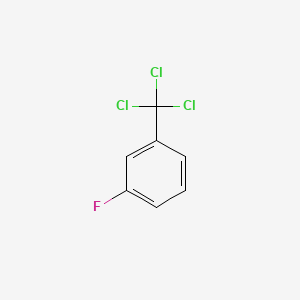 molecular formula C7H4Cl3F B1294400 3-Fluorobenzotrichloride CAS No. 401-77-4