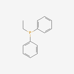 molecular formula C14H15P B1294405 Ethyldiphenylphosphine CAS No. 607-01-2