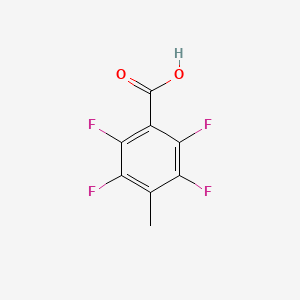 molecular formula C8H4F4O2 B1294408 2,3,5,6-Tetrafluoro-4-methylbenzoic acid CAS No. 652-32-4