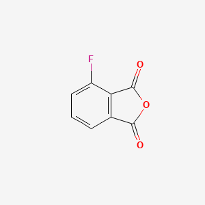 molecular formula C8H3FO3 B1294409 3-Fluorophthalic anhydride CAS No. 652-39-1