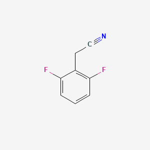 molecular formula C8H5F2N B1294410 2,6-Difluorophenylacetonitrile CAS No. 654-01-3