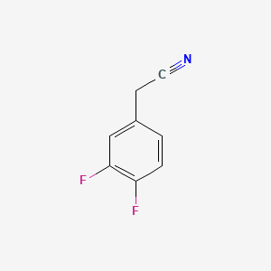 molecular formula C8H5F2N B1294414 3,4-Difluorophenylacetonitrile CAS No. 658-99-1