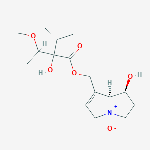 molecular formula C16H27NO6 B129442 Heliotrine N-oxide CAS No. 6209-65-0
