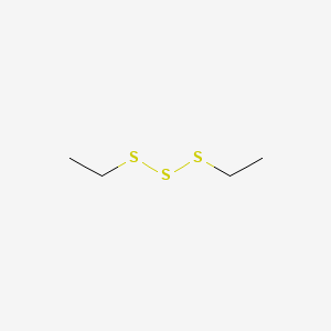 molecular formula C4H10S3 B1294429 Diethyl trisulfide CAS No. 3600-24-6