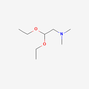 molecular formula C8H19NO2 B1294430 2,2-Diethoxy-N,N-dimethylethanamine CAS No. 3616-56-6