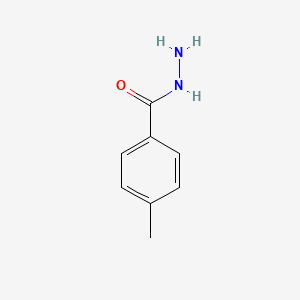 molecular formula C8H10N2O B1294431 4-Methylbenzohydrazide CAS No. 3619-22-5