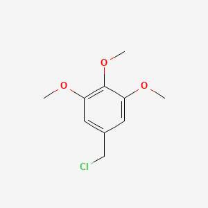 molecular formula C10H13ClO3 B1294432 3,4,5-Trimethoxybenzyl chloride CAS No. 3840-30-0