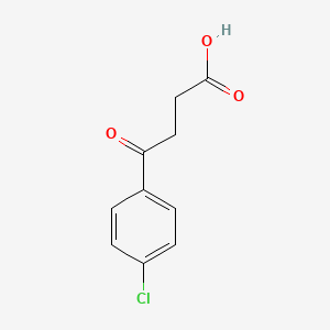 molecular formula C10H9ClO3 B1294433 3-(4-Chlorobenzoyl)propionic acid CAS No. 3984-34-7