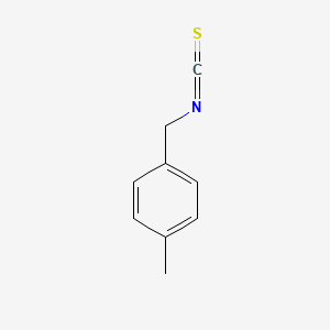 molecular formula C9H9NS B1294440 4-Methylbenzyl isothiocyanate CAS No. 3694-46-0