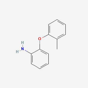 molecular formula C13H13NO B1294445 2-(2-Methylphenoxy)aniline CAS No. 3840-18-4