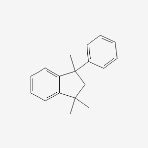 molecular formula C18H20 B1294448 1-苯基-1,3,3-三甲基茚满 CAS No. 3910-35-8