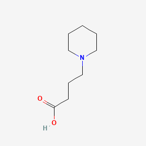 molecular formula C9H17NO2 B1294458 4-(Piperidin-1-yl)butanoic acid CAS No. 4672-16-6