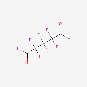 molecular formula C5F8O2 B1294461 Hexafluoroglutaryl fluoride CAS No. 678-78-4