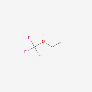 molecular formula C3H5F3O B1294463 Ethane, (trifluoromethoxy)- CAS No. 690-22-2