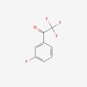 molecular formula C8H4F4O B1294466 2,2,2,3'-四氟乙酰苯酮 CAS No. 708-64-5