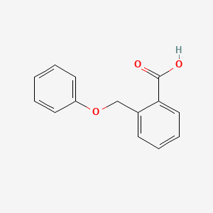 molecular formula C14H12O3 B1294468 2-(苯氧基甲基)苯甲酸 CAS No. 724-98-1