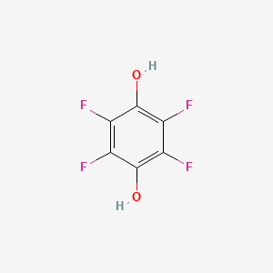 molecular formula C6H2F4O2 B1294475 Tetrafluorohydroquinone CAS No. 771-63-1